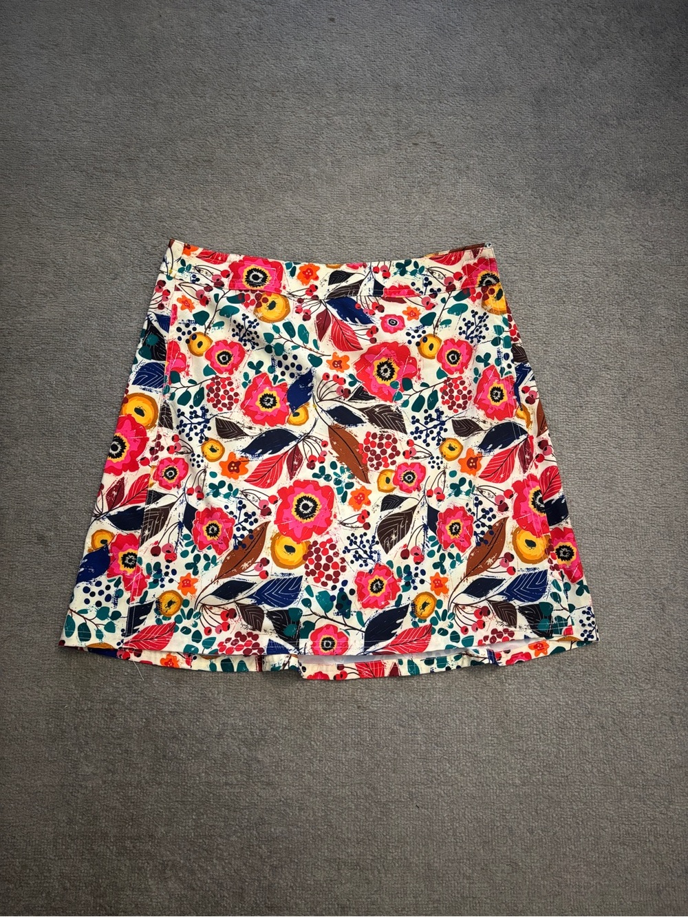 RipSkirt Hawaii Paia Tropical Floral Print Wrap Skirt Length 2 Women’s